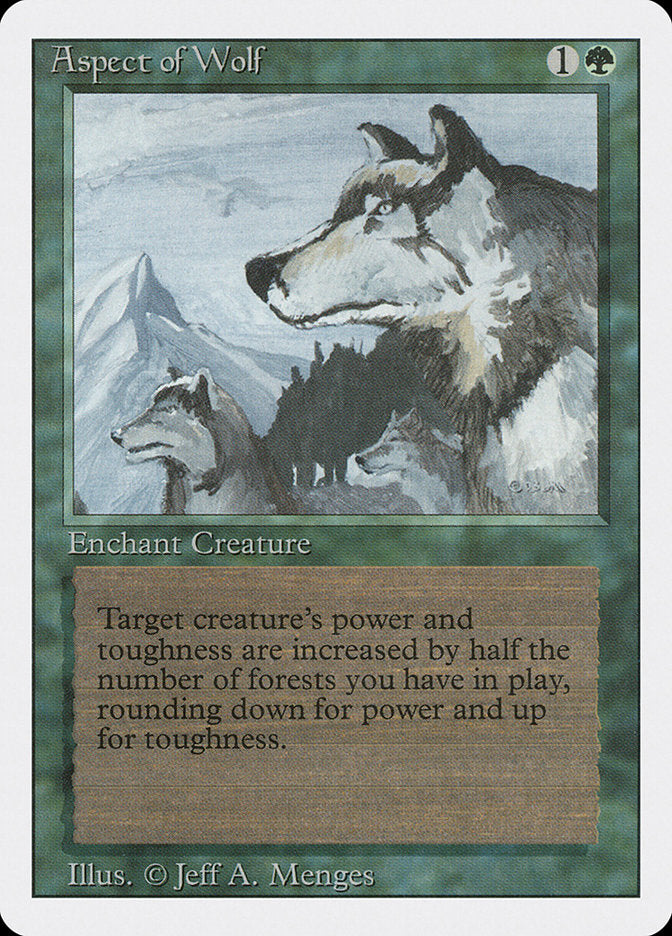 Aspect of Wolf [Revised Edition] | Good Games Morley