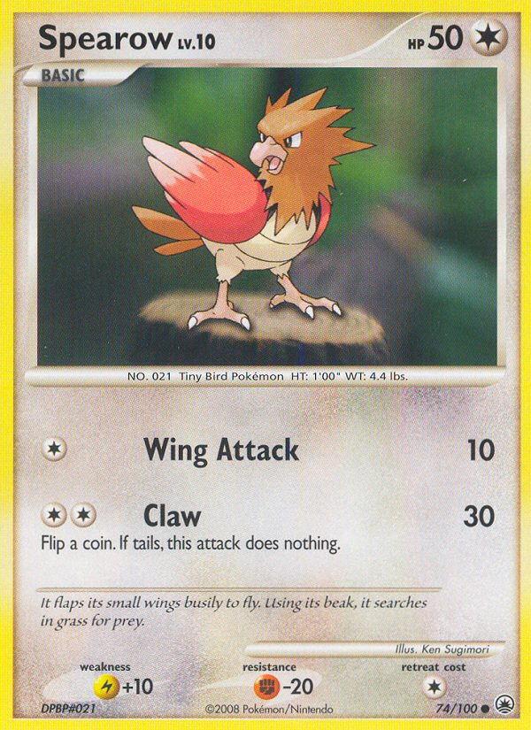 Spearow (74/100) [Diamond & Pearl: Majestic Dawn] | Good Games Morley