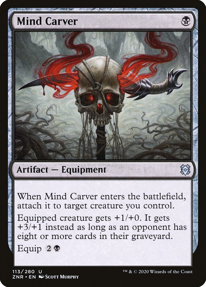 Mind Carver [Zendikar Rising] | Good Games Morley