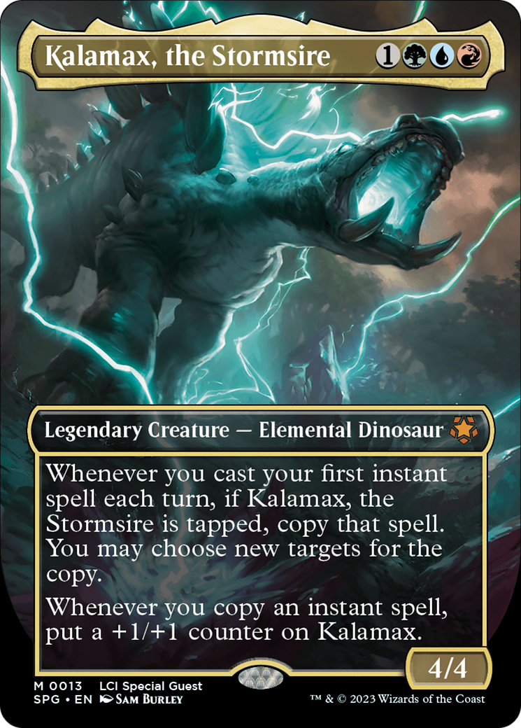 Kalamax, the Stormsire (Borderless) [The Lost Caverns of Ixalan Special Guests] | Good Games Morley