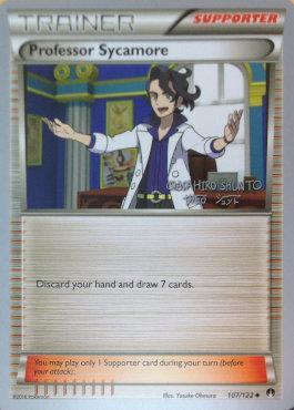 Professor Sycamore (107/122) (Black Dragon - Shuntu Sadahiro) [World Championships 2016] | Good Games Morley