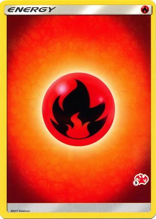 Fire Energy (Charizard Stamp #9) [Battle Academy 2020] | Good Games Morley