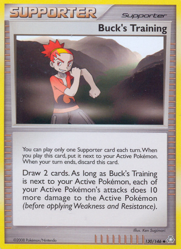 Buck's Training (130/146) [Diamond & Pearl: Legends Awakened] | Good Games Morley