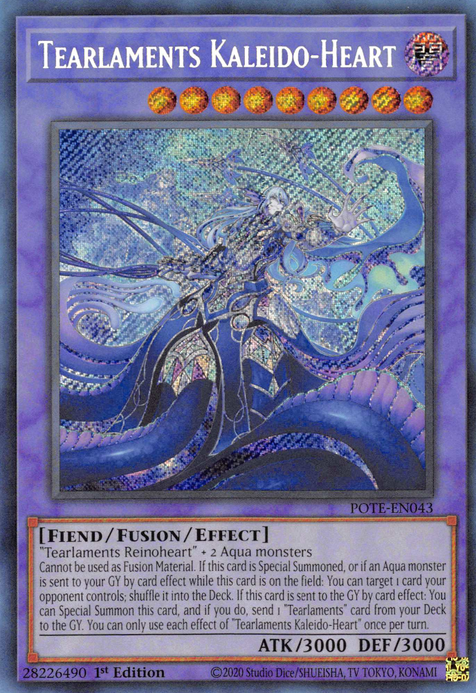 Tearlaments Kaleido-Heart [POTE-EN043] Secret Rare | Good Games Morley