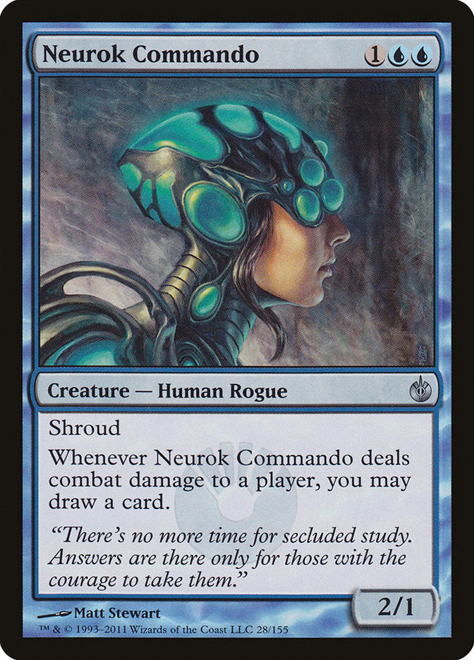 Neurok Commando [Mirrodin Besieged] | Good Games Morley
