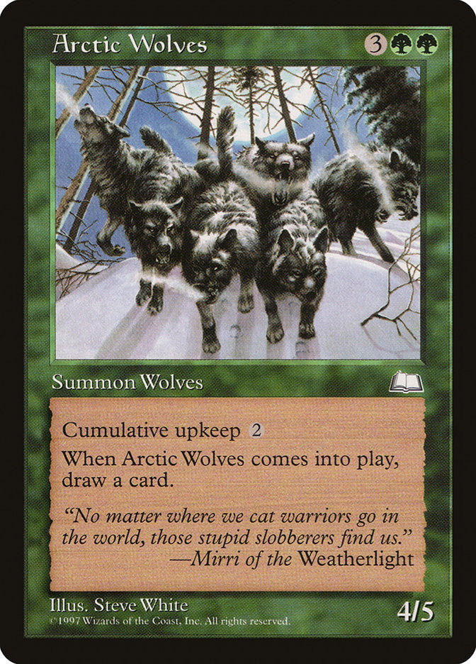 Arctic Wolves [Weatherlight] | Good Games Morley