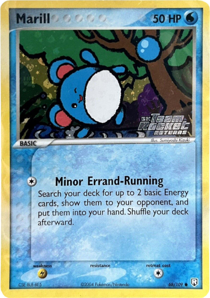 Marill (68/109) (Stamped) [EX: Team Rocket Returns] | Good Games Morley