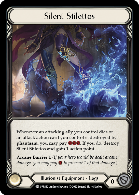 Silent Stilettos [UPR152] (Uprising)  Rainbow Foil | Good Games Morley