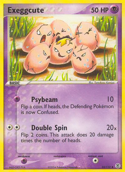 Exeggcute (33/112) [EX: FireRed & LeafGreen] | Good Games Morley