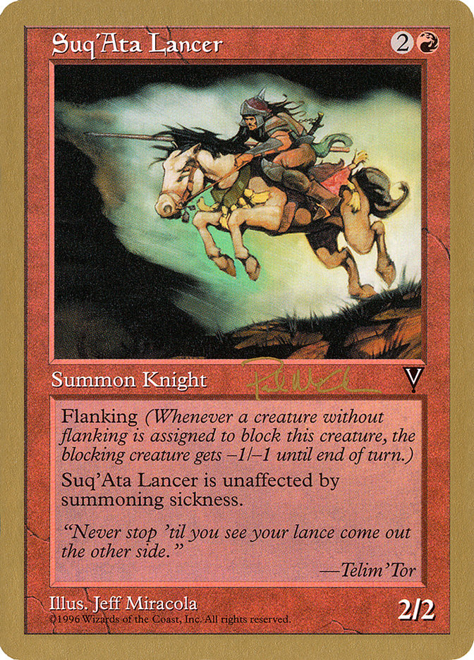Suq'Ata Lancer (Paul McCabe) [World Championship Decks 1997] | Good Games Morley