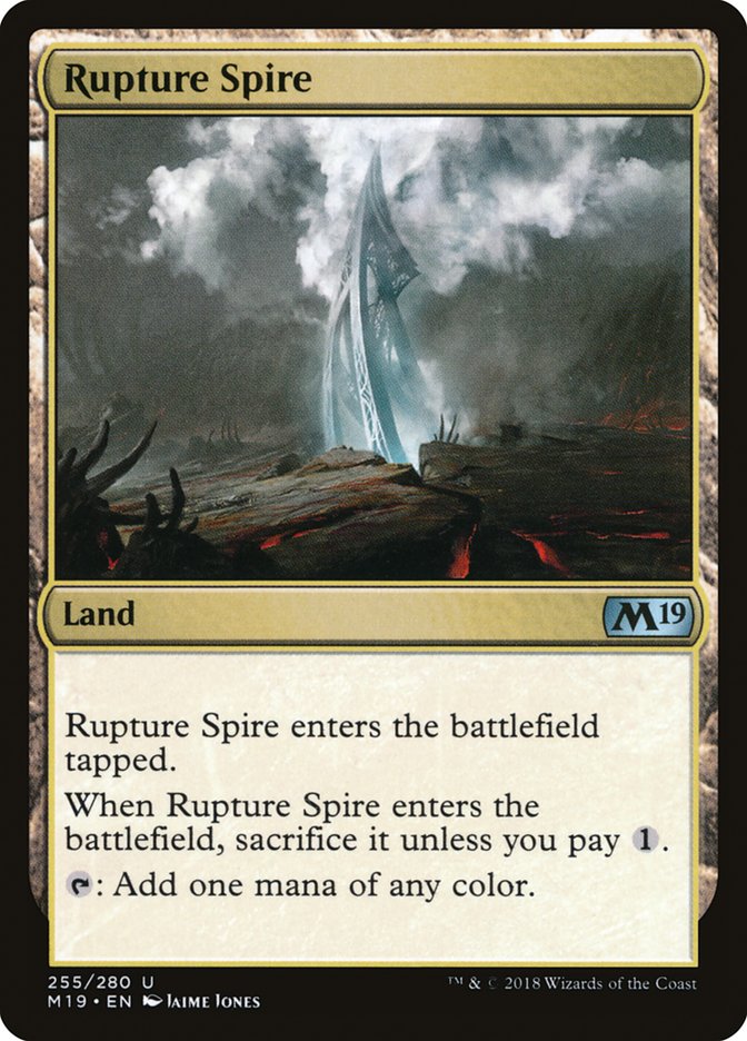 Rupture Spire [Core Set 2019] | Good Games Morley