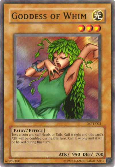Goddess of Whim [MP1-003] Super Rare | Good Games Morley