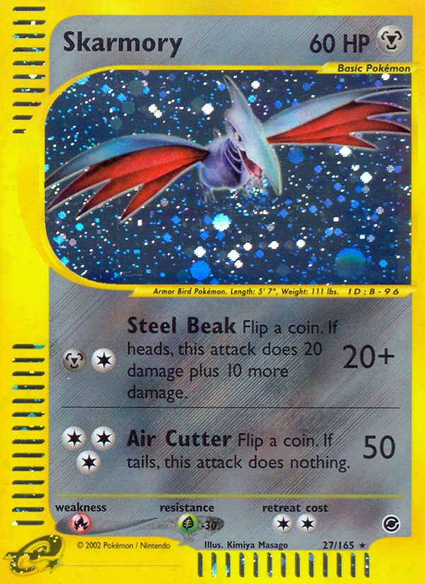 Skarmory (27/165) [Expedition: Base Set] | Good Games Morley