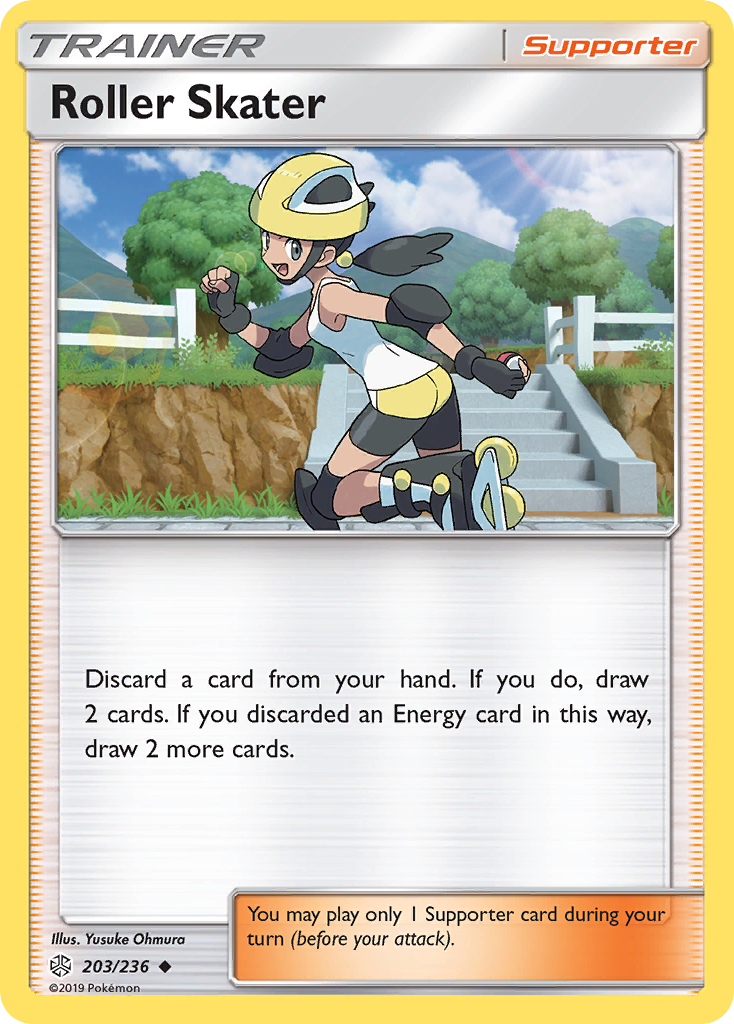 Roller Skater (203/236) [Sun & Moon: Cosmic Eclipse] | Good Games Morley