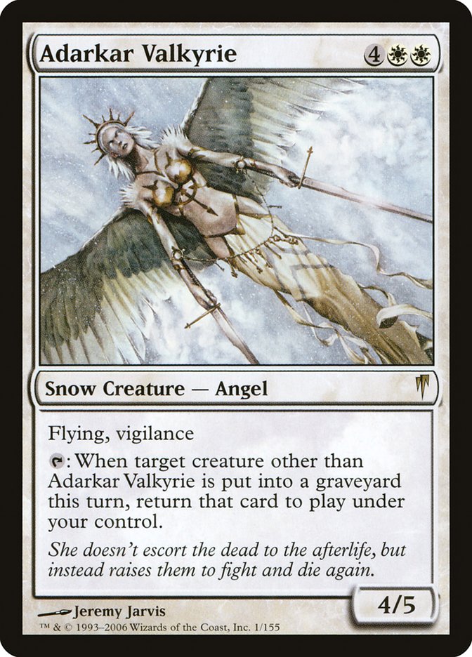 Adarkar Valkyrie [Coldsnap] | Good Games Morley