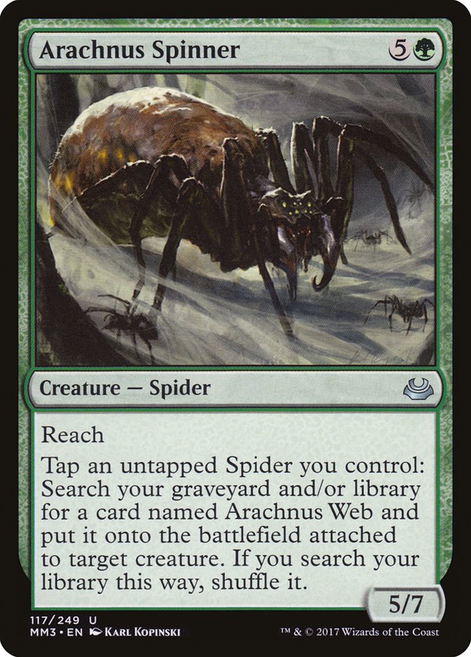 Arachnus Spinner [Modern Masters 2017] | Good Games Morley