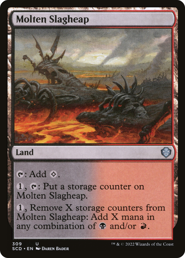 Molten Slagheap [Starter Commander Decks] | Good Games Morley