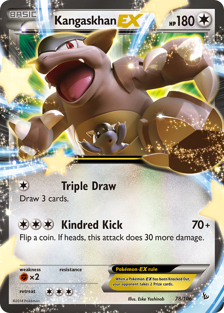 Kangaskhan EX (78/106) [XY: Flashfire] | Good Games Morley