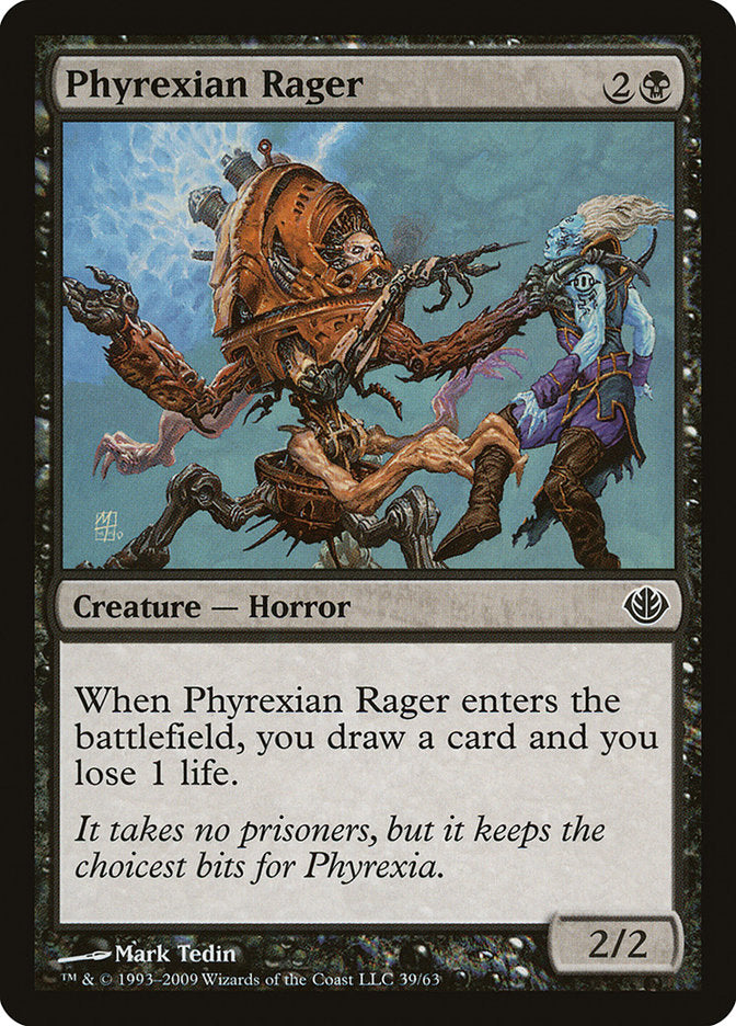 Phyrexian Rager [Duel Decks: Garruk vs. Liliana] | Good Games Morley