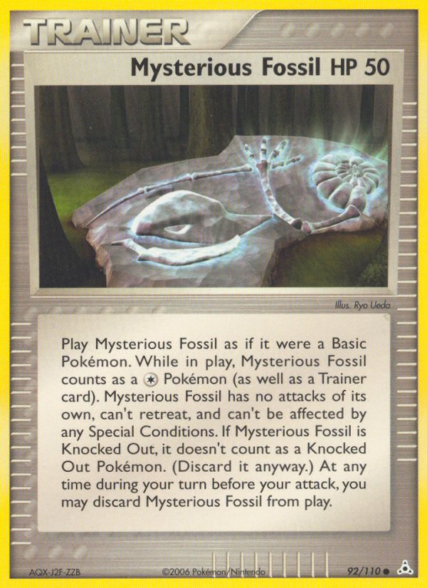 Mysterious Fossil (92/110) [EX: Holon Phantoms] | Good Games Morley