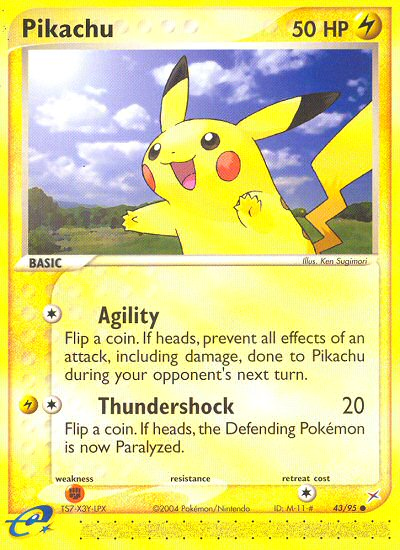 Pikachu (43/95) [EX: Team Magma vs Team Aqua] | Good Games Morley