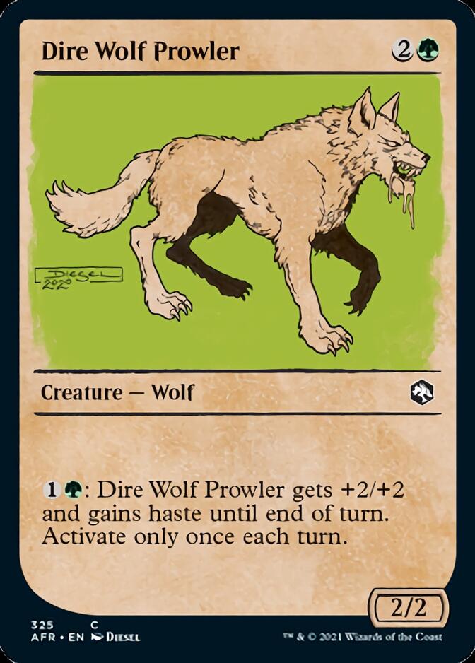 Dire Wolf Prowler (Showcase) [Dungeons & Dragons: Adventures in the Forgotten Realms] | Good Games Morley