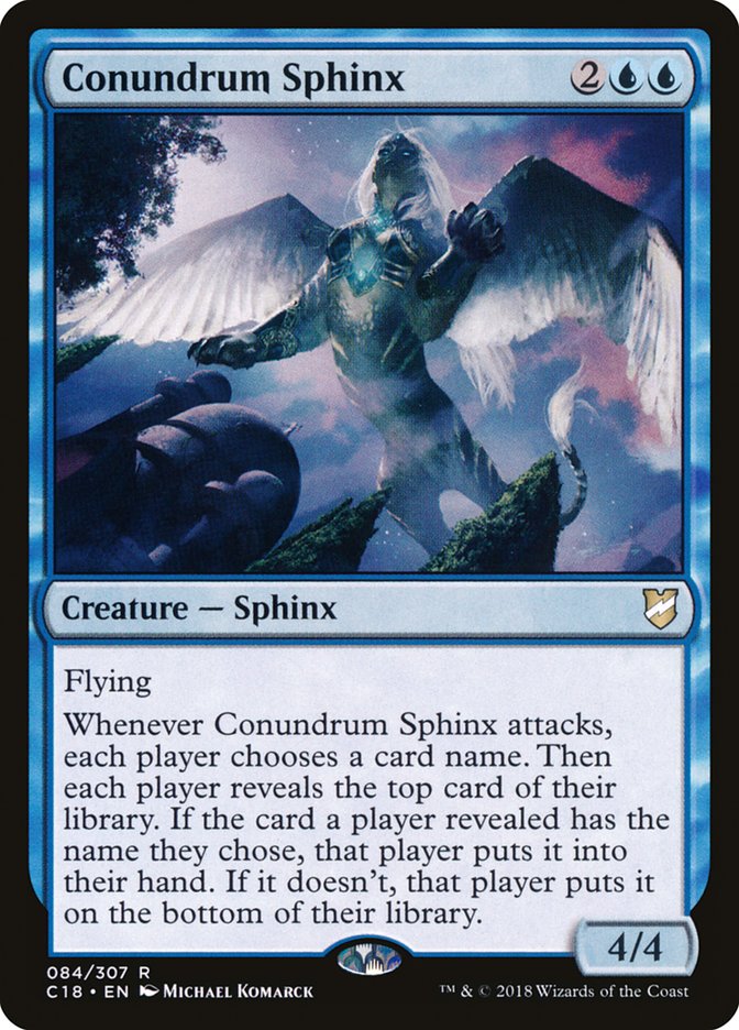 Conundrum Sphinx [Commander 2018] | Good Games Morley