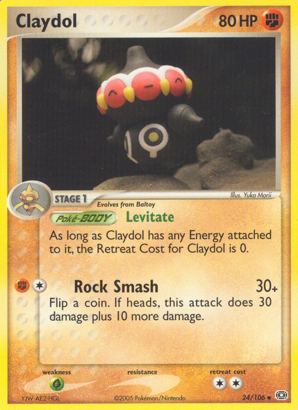 Claydol (24/106) [EX: Emerald] | Good Games Morley