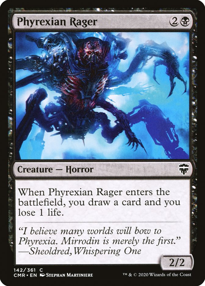 Phyrexian Rager [Commander Legends] | Good Games Morley