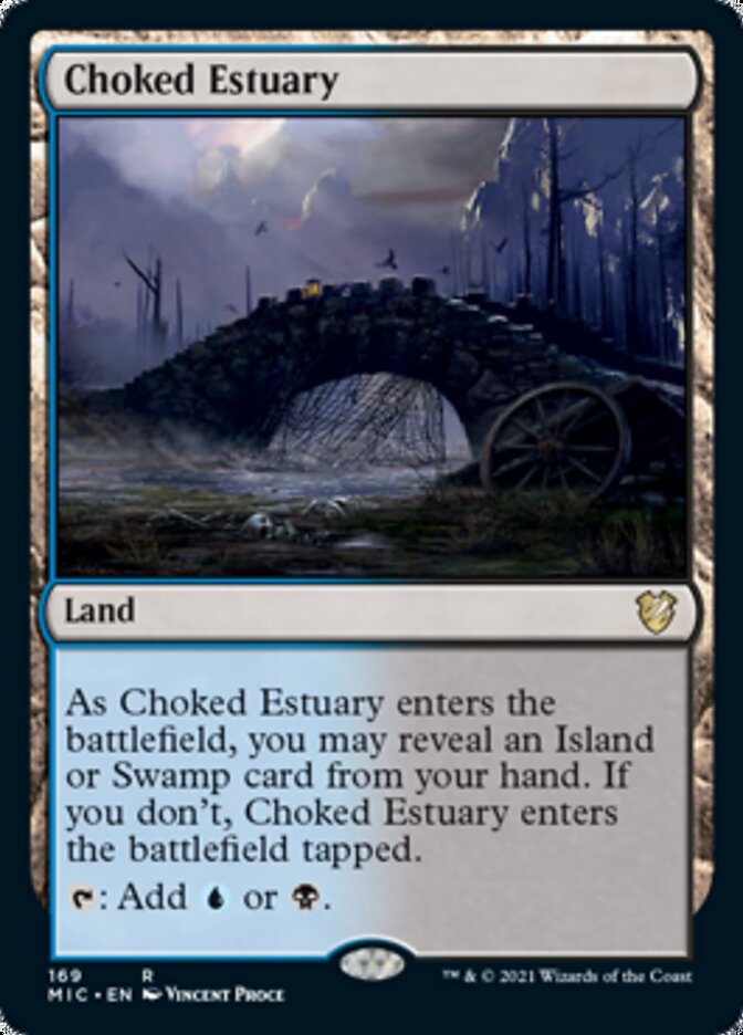 Choked Estuary [Innistrad: Midnight Hunt Commander] | Good Games Morley