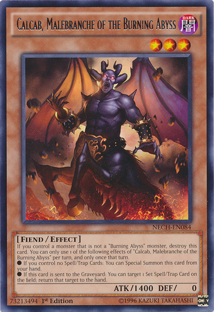 Calcab, Malebranche of the Burning Abyss [NECH-EN084] Rare | Good Games Morley