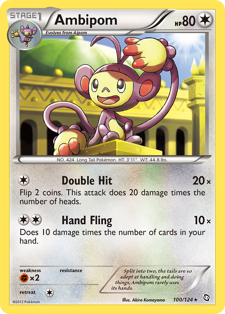 Ambipom (100/124) [Black & White: Dragons Exalted] | Good Games Morley