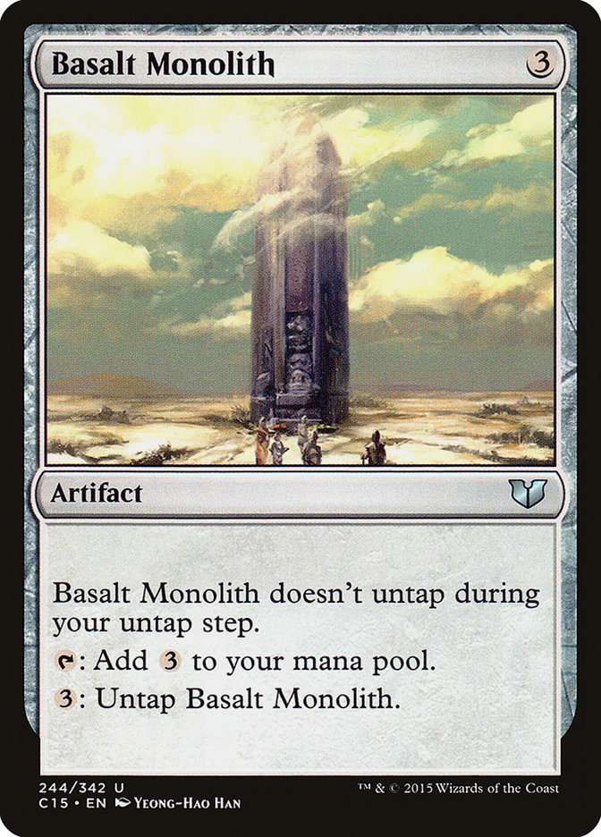 Basalt Monolith [Commander 2015] | Good Games Morley