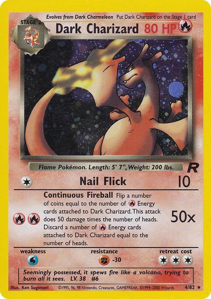 Dark Charizard (4/82) [Team Rocket Unlimited] | Good Games Morley