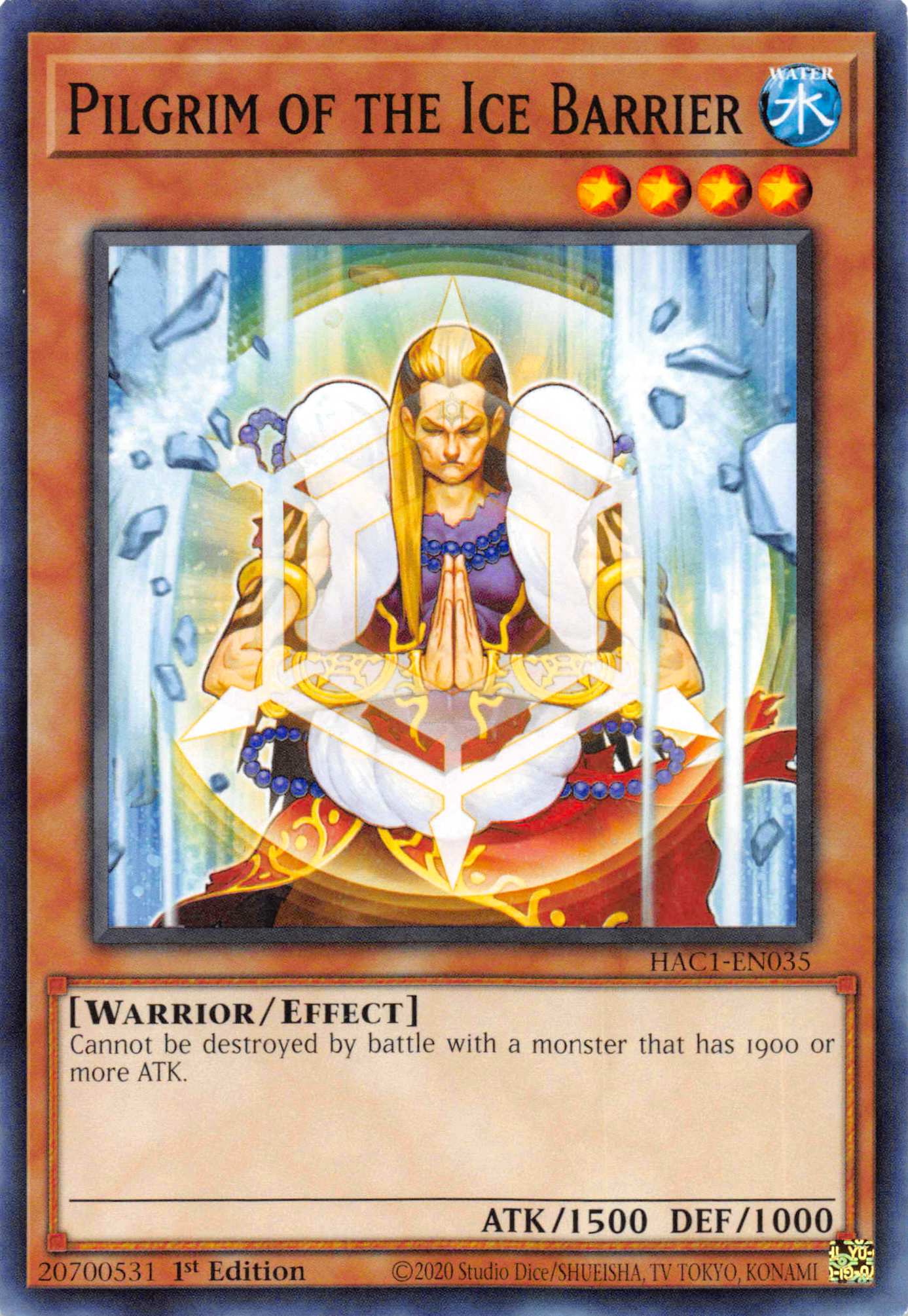 Pilgrim of the Ice Barrier [HAC1-EN035] Common | Good Games Morley