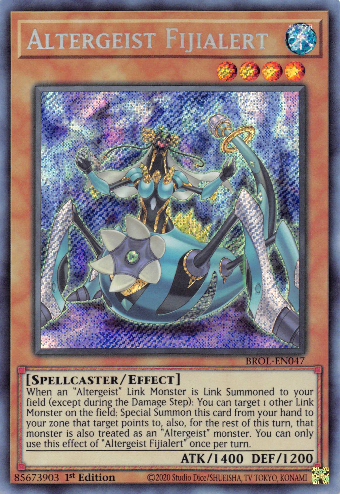 Altergeist Fijialert [BROL-EN047] Secret Rare | Good Games Morley