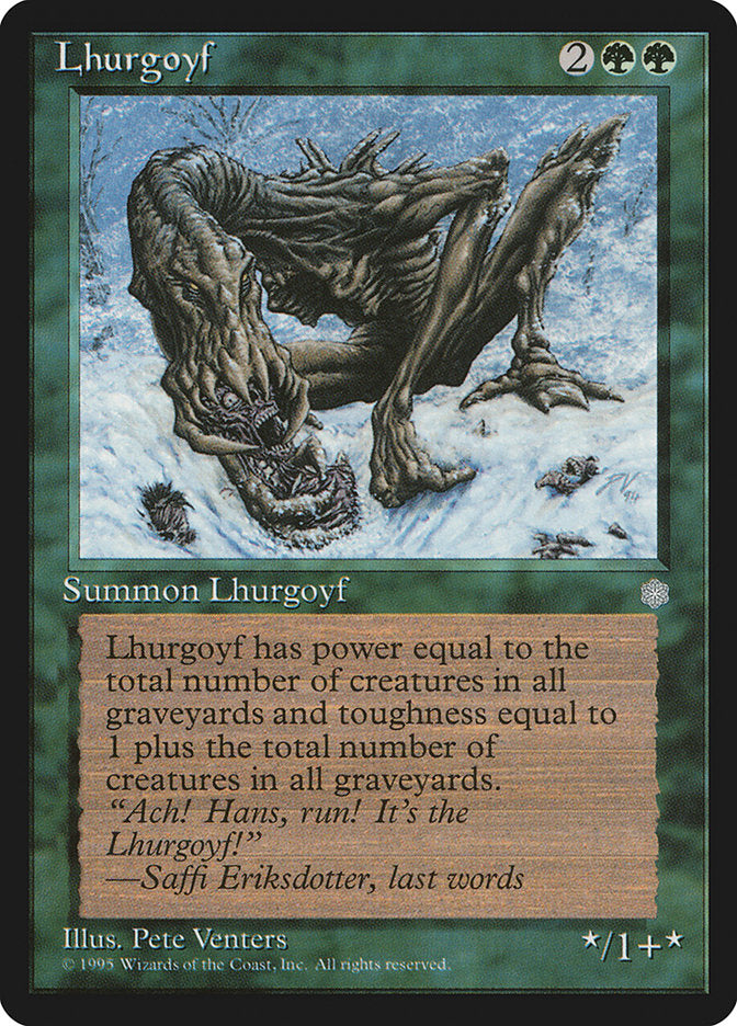 Lhurgoyf [Ice Age] | Good Games Morley