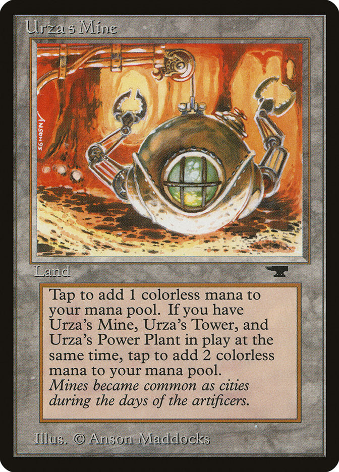 Urza's Mine (Orange Background) [Antiquities] | Good Games Morley