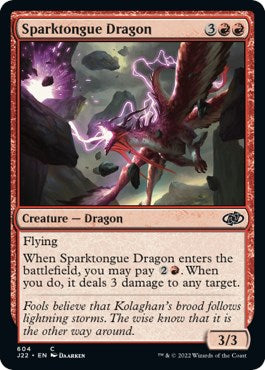 Sparktongue Dragon [Jumpstart 2022] | Good Games Morley