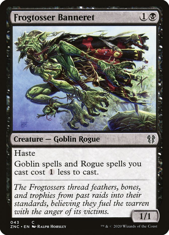 Frogtosser Banneret [Zendikar Rising Commander] | Good Games Morley