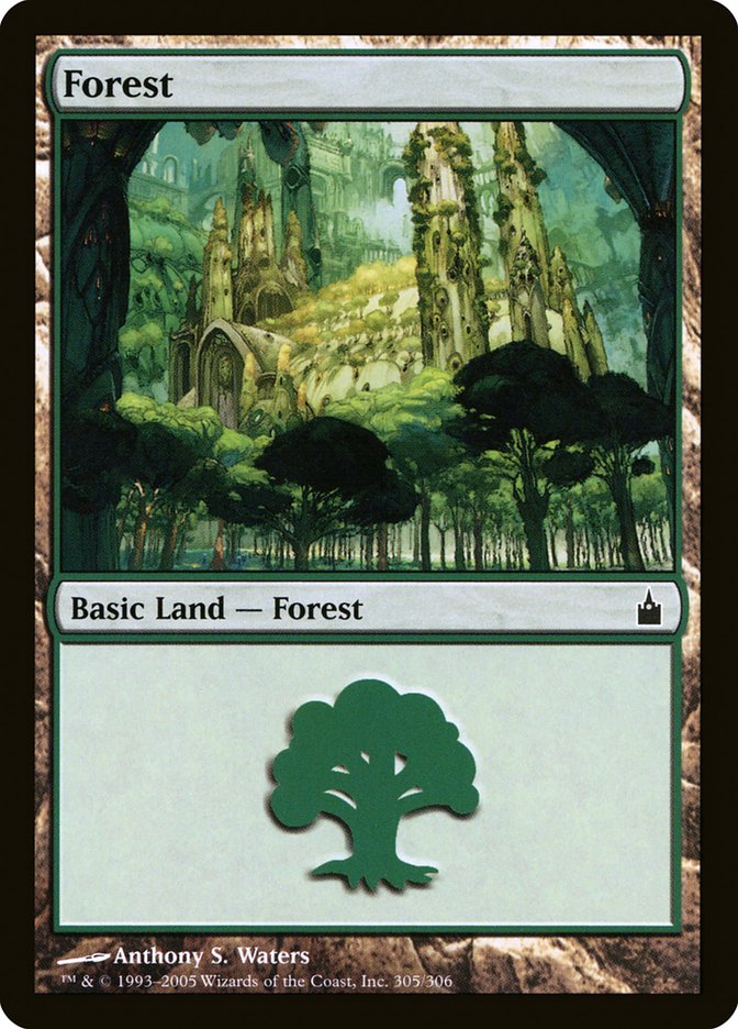 Forest (305) [Ravnica: City of Guilds] | Good Games Morley