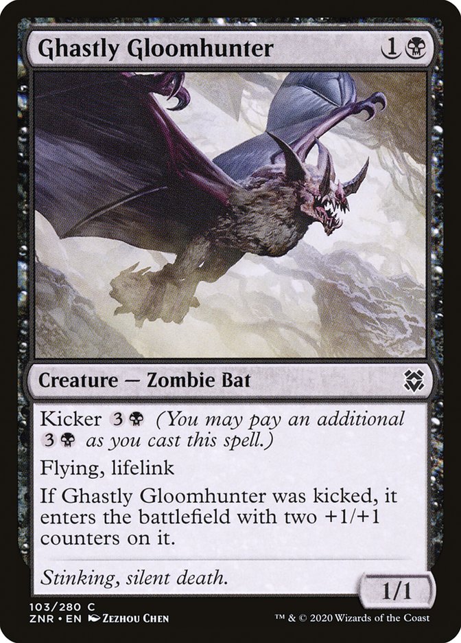 Ghastly Gloomhunter [Zendikar Rising] | Good Games Morley