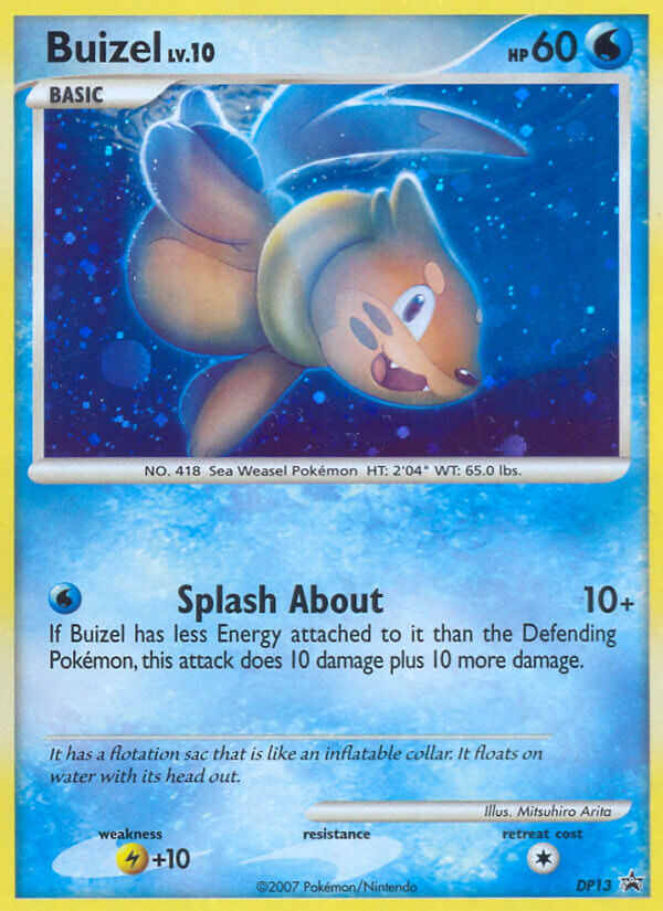 Buizel (DP13) [Diamond & Pearl: Black Star Promos] | Good Games Morley