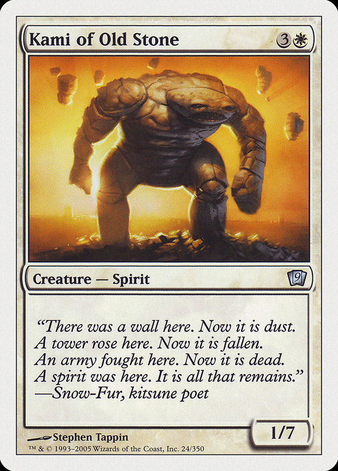 Kami of Old Stone [Ninth Edition] | Good Games Morley