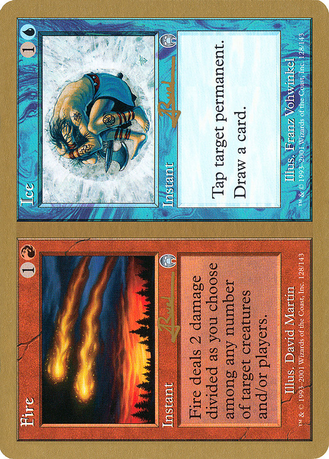 Fire // Ice (Antoine Ruel) [World Championship Decks 2001] | Good Games Morley
