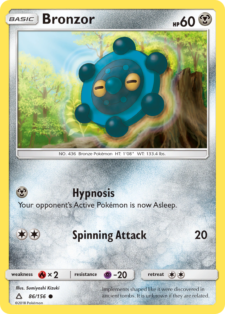 Bronzor (86/156) [Sun & Moon: Ultra Prism] | Good Games Morley