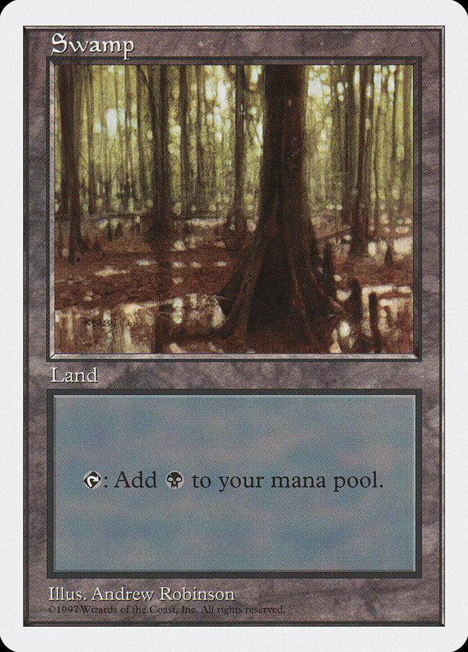 Swamp (439) [Fifth Edition] | Good Games Morley