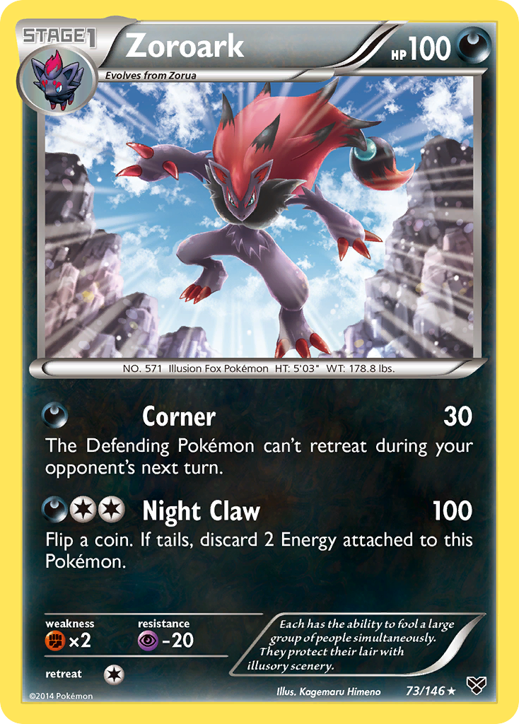 Zoroark (73/146) [XY: Base Set] | Good Games Morley
