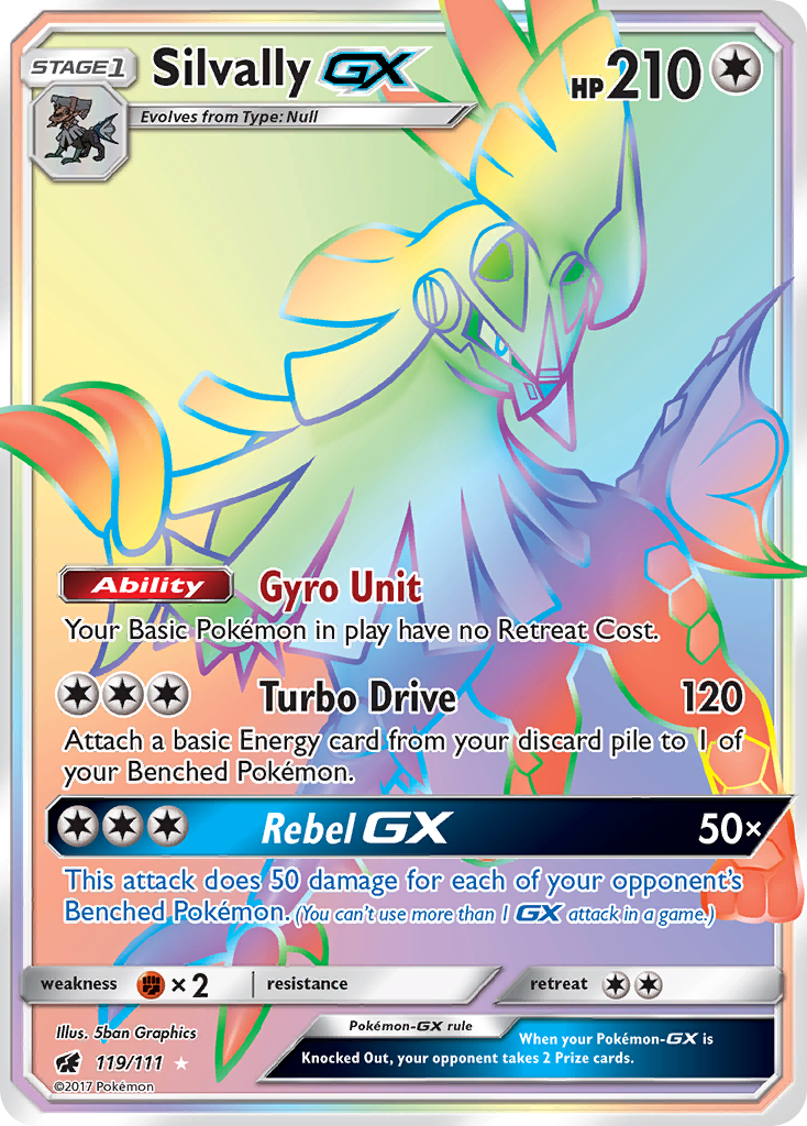 Silvally GX (119/111) [Sun & Moon: Crimson Invasion] | Good Games Morley