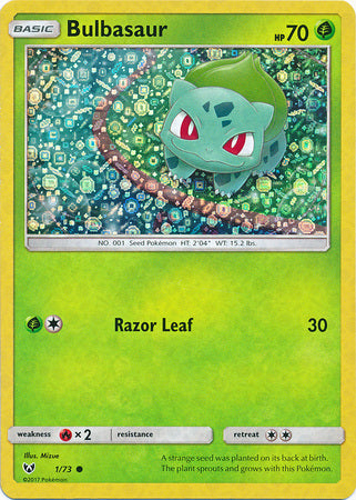 Bulbasaur (1/73) (General Mills Promo) [Sun & Moon: Shining Legends] | Good Games Morley